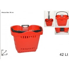 Carrello Trolley Rosso