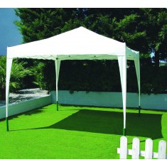Gazebo 3x3 Automatico color Panna