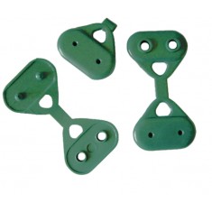 Ganci per telo ombreggiante cf.12 pezzi