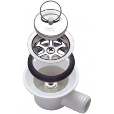 PILETTA DI SCAR. DRITTA  FILTRO INOX 33M