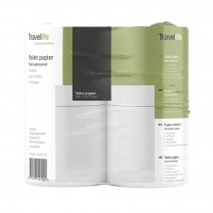 3 Confezioni da 4 rotoli carta Wc  Travellife