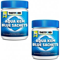 2 Confezioni Aqua Kem Blue Sachets
