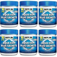 6 Confezioni Aqua Kem Blue Sachets