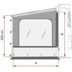 Side W - Parete Laterale Caravanstore