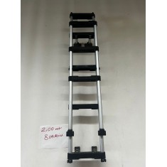Scaletta esterna 2mt 8 gradini