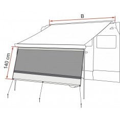 Blocker - Parete Frontale DA 260cm A 450cm