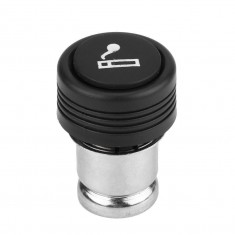POSACENERE A BICCHIERE DI COLORE NERO ORIGINALE FIAT +PRESA ACCENDISIGARI 12VOLT