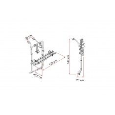 Carry Bike Minivan VW T5 D / T6 D