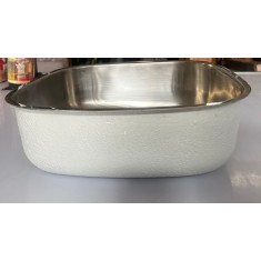 Lavandino VASCA  inox cm.36.5X36.5