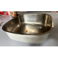 Lavandino VASCA  inox cm.36.5X36.5