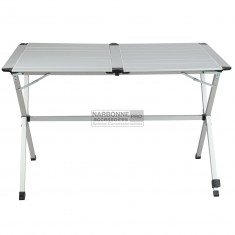 Tavolo alluminio Gap Less 6p  chiusura  ombrello