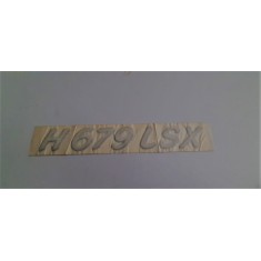 Scritta Adesiva originale Arca H679 LSX
