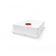 SERBATOIO ACQUA 30 LT - 40X14X55CM BIANCO
