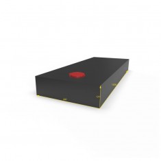 SERBATOIO ACQUA 48 LT - 40x12x100 cm NERO