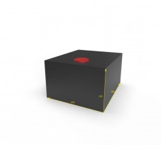 SERBATOIO ACQUA 49 LT - 40x26x48cm NERO