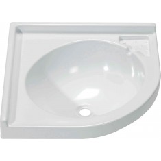 Lavabo ad angolo 42,5x42,5