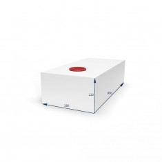 SERBATOIO ACQUA 64 LT. 38x22x77cm BIANCO