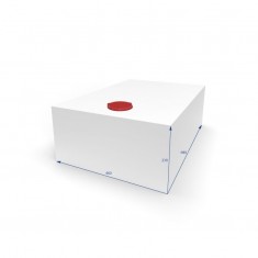 SERBATOIO ACQUA 72LT. 46x23x68cm BIANCO