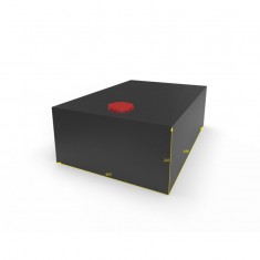 SERBATOIO ACQUA 72LT. 46x23x68cm NERO