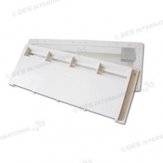 Areatore per frigo con zanzariera 445 x 170 mm