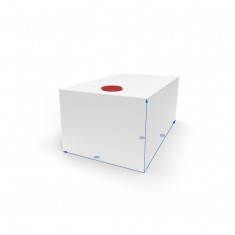 SERBATOIO ACQUA 84LT. 40x30x70cm BIANCO