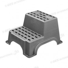 Gradino doppio in plastica