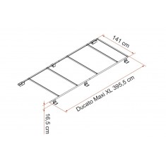 Roof Rail Ducato Maxi XL