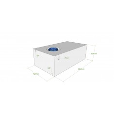 SERBATOIO 125 LT BIANCO NATURALE