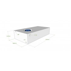 SERBATOIO 100 LT BIANCO NATURALE
