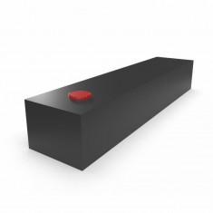 SERBATOIO ACQUA  LT.142,8 36X27X160 CM. NERO