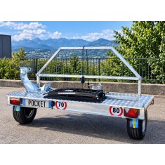 Carrello Portamoto trasversale