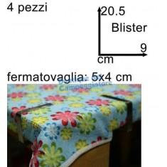 Ganci Fermatovaglia confezione 4pz