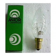 3 lampadine 25w tortiglione chiara