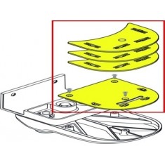 Spacer Kit Safe Door White