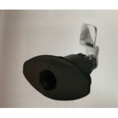 SERRATURA PORTELLONE ELLIPSE "CORTA"BIANCA PER ROTORI ZADI/STS