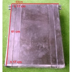 Serbatoio sagomato 61x49x11/17h NERO