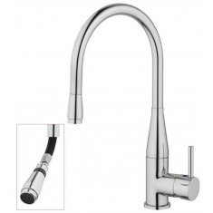 Miscelatore Canna a ponte Estraibile