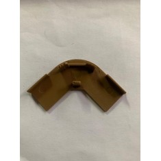 Paraspigoli Marroni Lunghezza 2x1x2 cm Pz.4