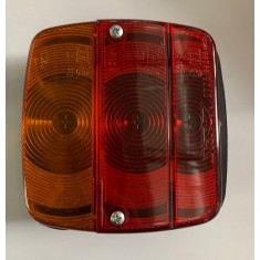 Fanale universale destro-sinistro con targa