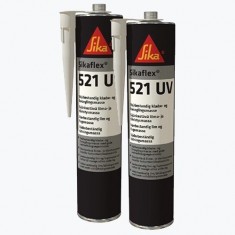 Sigillante Sikaflex-521 UV NERO 2 Pezzi